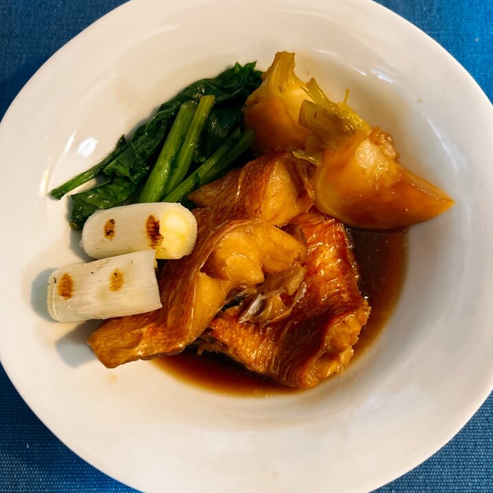 赤魚とかぶの煮付け